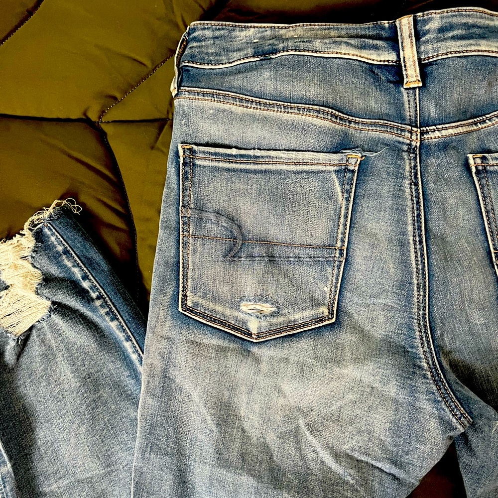 American Eagle Super Stretch Hi Rise Denim Jeans